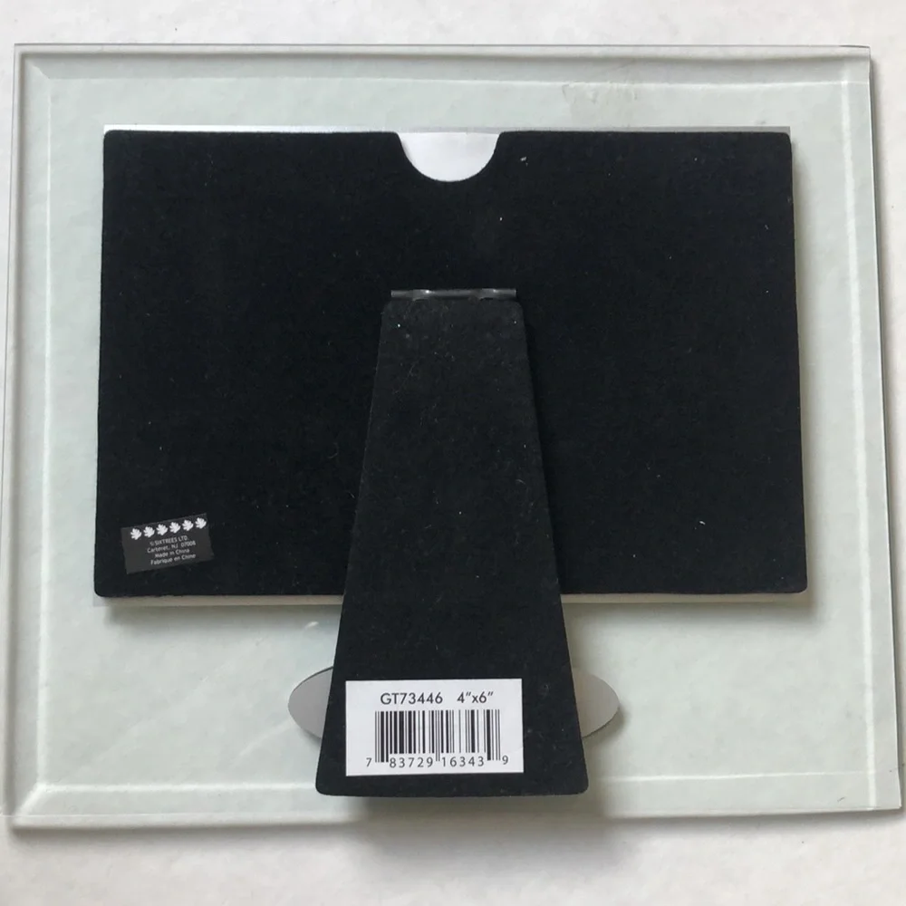Sixtrees Friends Glass Picture Frame for 4” x 6”